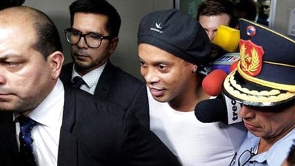 6 ay hapis cezası alan Ronaldinho'nun hapishanedeki ilk görüntüsü ortaya çıktı