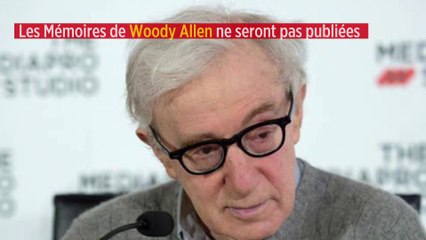 Les Mémoires de Woody Allen ne seront pas publiées
