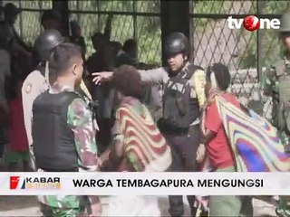 Ribuan Warga Tembagapura Mengungsi karena Teror KKB