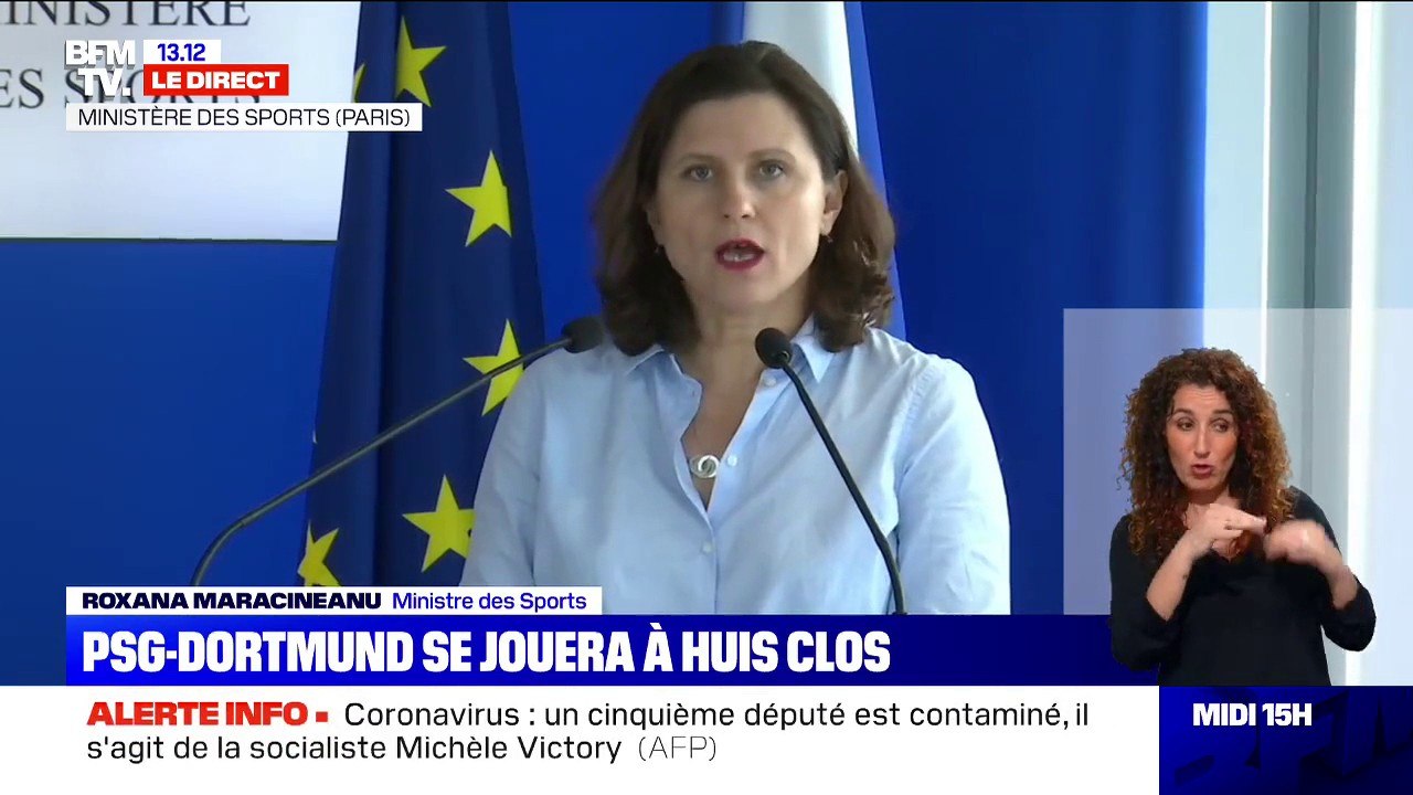 Roxana Maracineanu: "Dans cette période, le huis clos peut devenir notre doctrine d'organisation des compétitions"