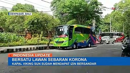 Setelah Ditolak di 2 Provinsi, Kapal Pesiar Viking Barlabuh di Pelabuhan Benoa Bali