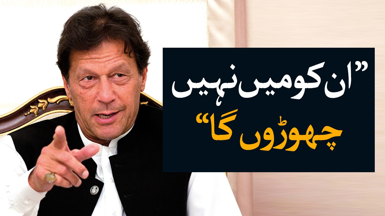 'Will not leave corrupt politicians easily' - PM Imran Khan