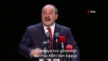 Bakan Varank: 'Bodrum’un güvenliği aslında İdlip’ten başlar, Çankaya’nın güvenliği aslında Afrin’den başlar'