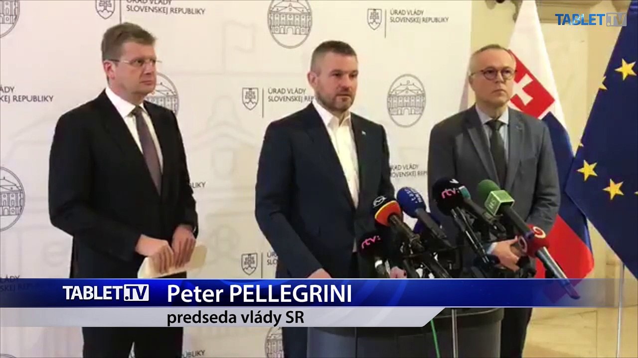 ZÁZNAM: TK premiéra P. Pellegriniho