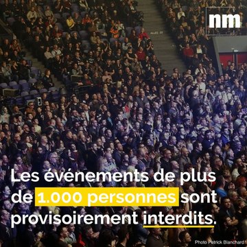 Spectacles reportés, liste originale aux municipales, boîte aux lettres unique: voici votre brief info de lundi après-midi