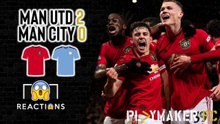 Reactions | Man Utd 2-0 Man City: Old Trafford 