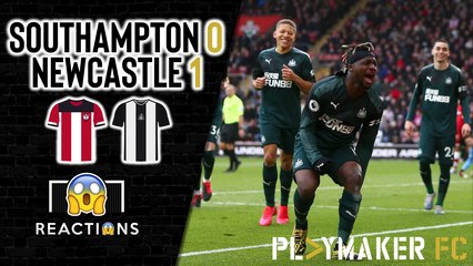 Reactions | Southampton 0-1 Newcastle: Magpies close in on "magic number"
