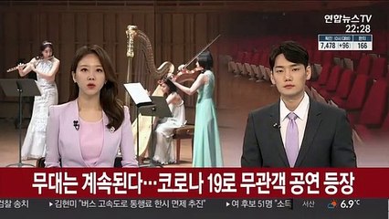 무대는 계속된다…코로나 19로 무관객 공연 등장