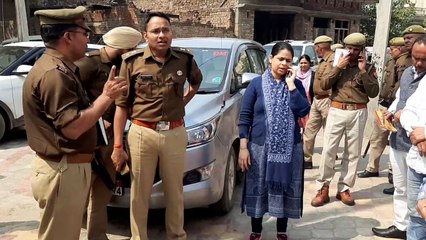 डीएम व एसपी ने लिया सुरक्षा व्यवस्थाओं का जायजा