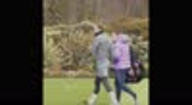 Kane trains for Spurs ahead of Champions League clash