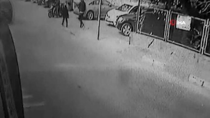 Kartal'da silahlı dehşet anları kamerada