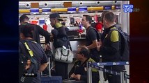 Barcelona ya viajó a Brasil para enfrentar a Flamengo por Copa Libertadores