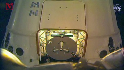 International Space Station Grabs SpaceX Cargo With Robotic Arm for the Final Time