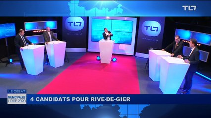 Скачать видео: Municipales : 4 candidats à Rive-de-Gier débatent sur TL7