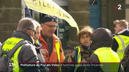 "Gilets jaunes" : ouverture du procès de l'incendie de la préfecture du Puy-en-Velay