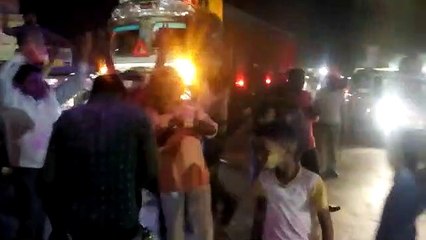 कादीपुर: नगर वासियों ने मनाया होलिका दहन का त्यौहार