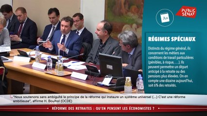 Réforme des retraites : qu'en pensent les économistes ?  - Les matins du Sénat (04/03/2020)