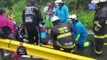 Accidentes de tránsito durante el fin de semana dejó casi 50 heridos en vía a la Costa