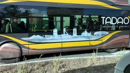 Les Carolos on testé le BHNS de Lens-Liévin