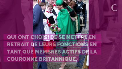 Harry et Meghan : découvrez les images de leur dernière apparition officielle avec la famille royale