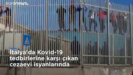 İtalya'da Covid-19 tedbirlerine karşı cezaevinde isyan çıktı: 6 mahkum öldü