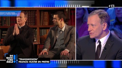 "Transmission", Francis Huster en prêtre au théâtre !