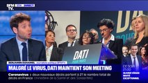 Municipales à Paris: Dati maintient son meeting malgré le coronavirus