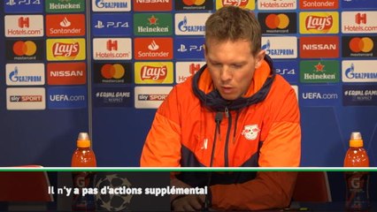 8es - Nagelsmann sur le coronavirus : "Pas de mesures spéciales concernant notre équipe"
