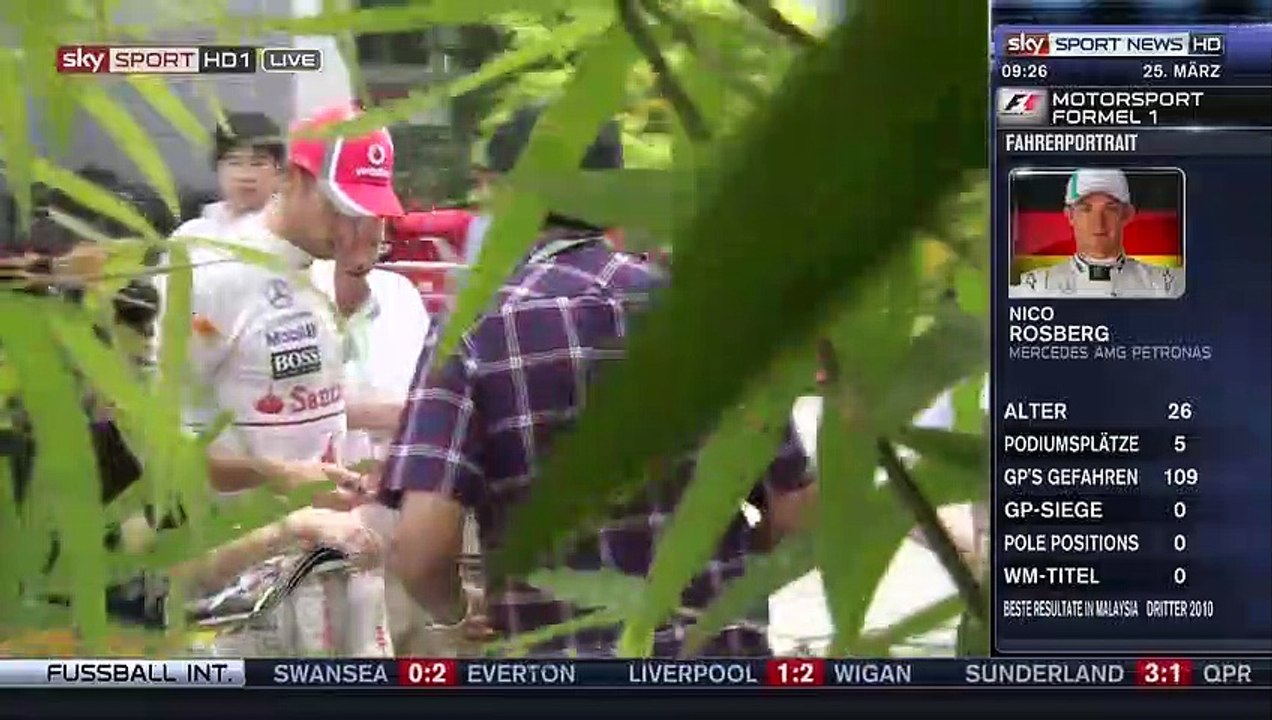 F1 2012 GP02 - Malaysia - PreRace SKY