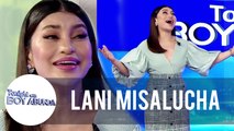 Lani Misalucha kicks off her TWBA interview with a singing performance | TWBA