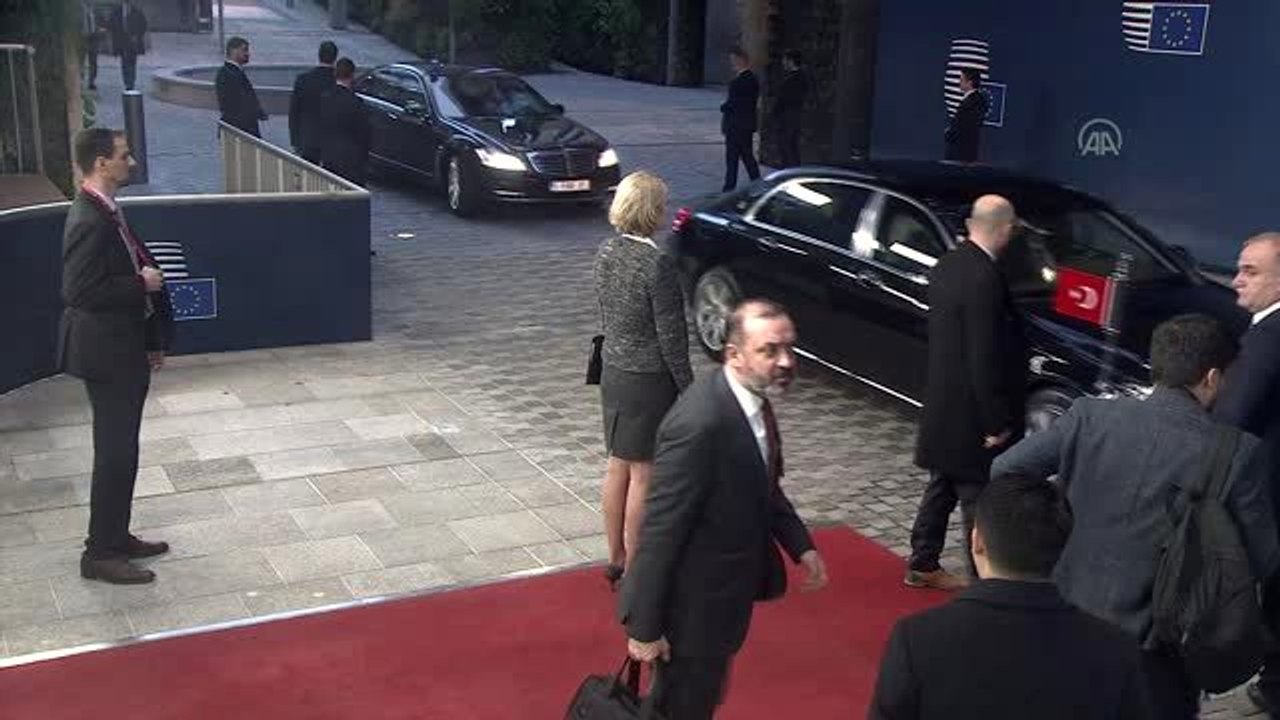 Cumhurbaşkanı Erdoğan, AB Konseyi Başkanı Michel ile bir araya geldi (1)