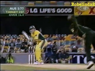 Shoaib Akhtar BRUTAL BOUNCER to Shane Watson
