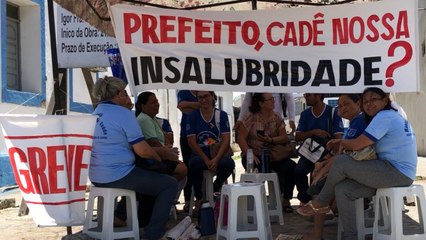 SINDICATO E SECRETÁRIO FALAM SOBRE A GREVE DOS ACS DE JURIPIRANGA