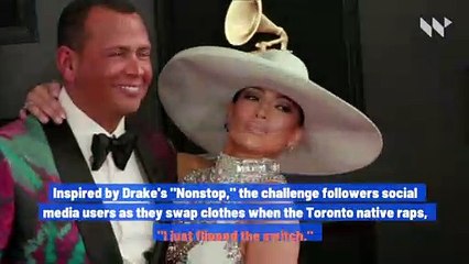 Jennifer Lopez and Alex Rodriguez Take Part in 'Flip the Switch' TikTok Challenge