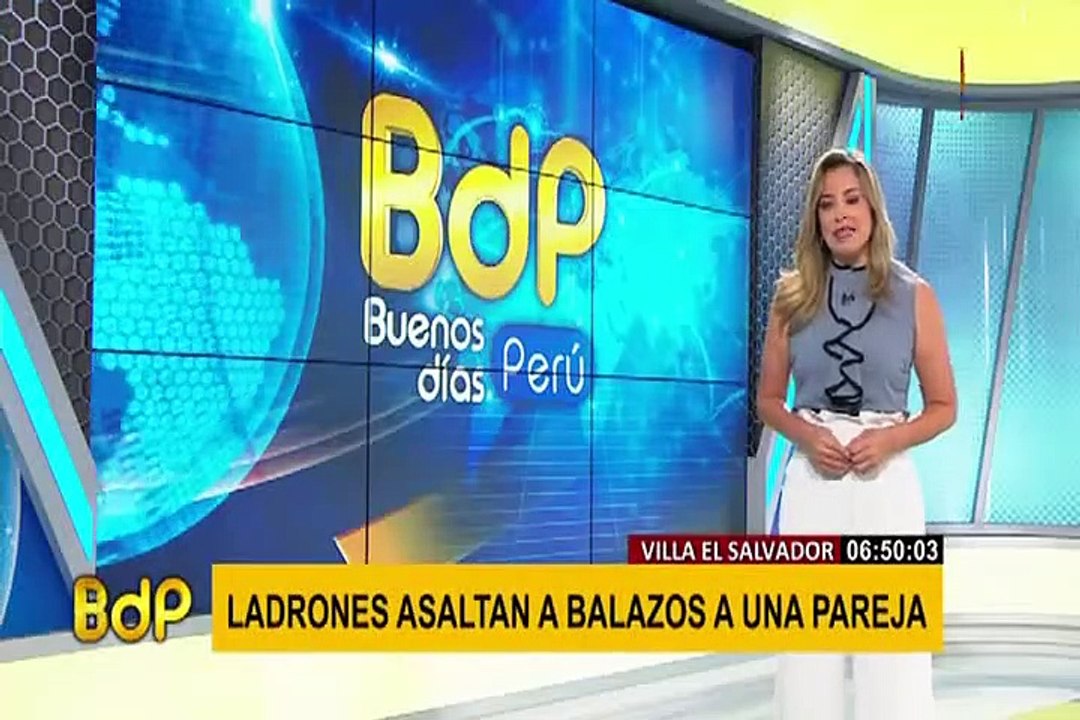 VES: delincuentes armados asaltan a balazos a una pareja