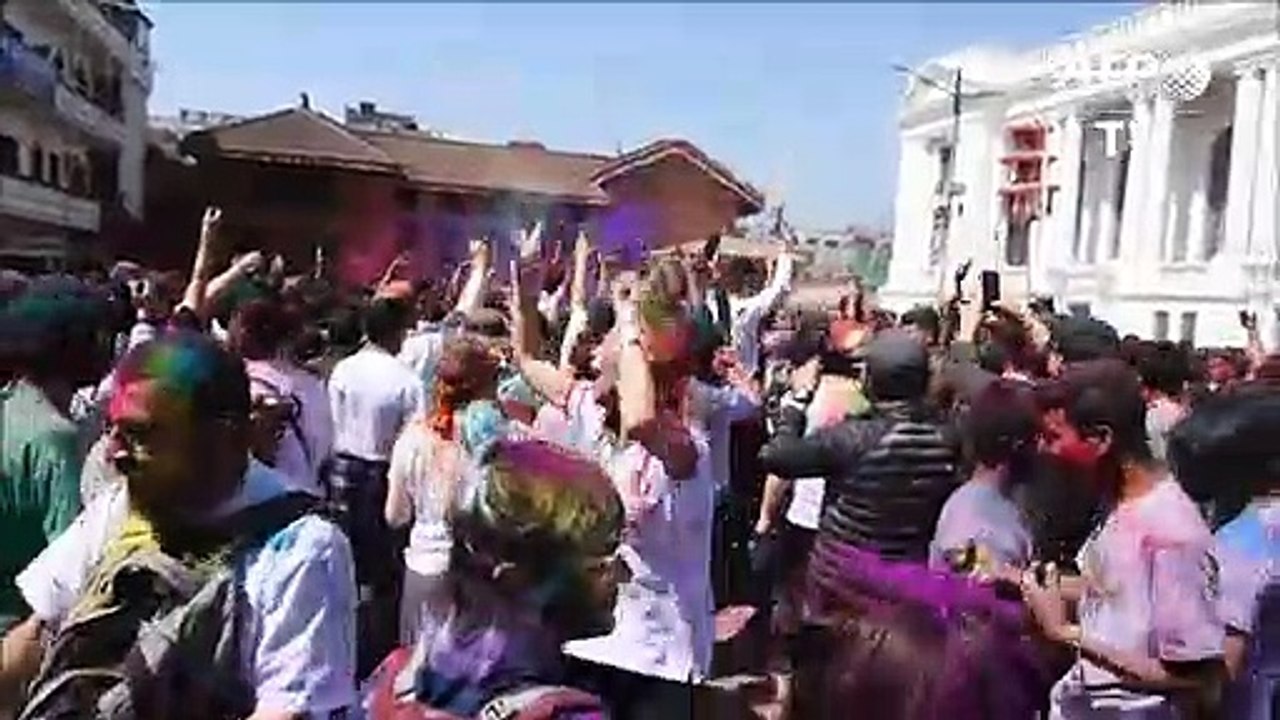 Coronavirus fears put a dampener on Nepal's Holi celebrations