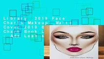 Library  2019 Face Charts Makeup: Matte Cover,2019 Blank Face Chart Book Large 8.5x11 - Ads Leah s