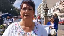 Educadoras y trabajadoras de Cendis protestan por falta de pago en Zacatecas