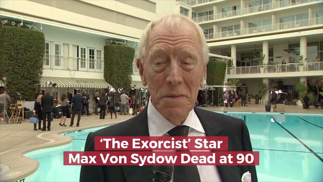 Max Von Sydow Has Died