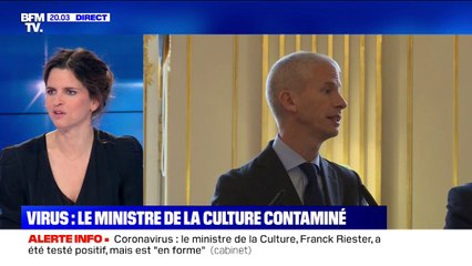 Coronavirus: le ministre de la Culture testé positif mais "en forme", selon son cabinet