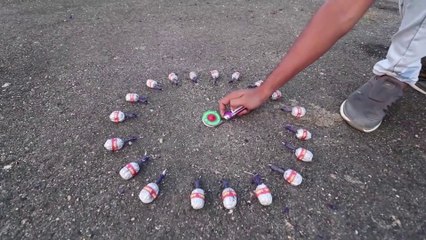 Diwali Ground Chakkar in Anil Bamb Circle ! Fireccracker experiment