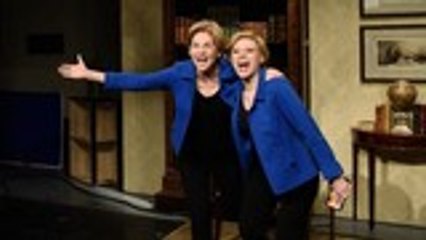Elizabeth Warren and Kate McKinnon Take on Drake's 'Flip the Switch' TikTok Challenge on 'SNL | Billboard News