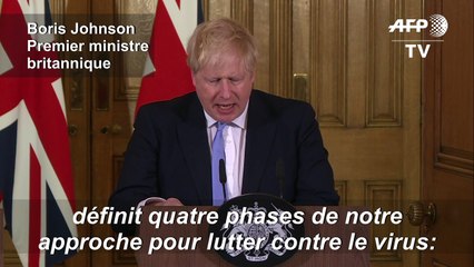 Nouveau coronavirus: le Royaume-Uni reste en phase de "confinement" indique Boris Johnson