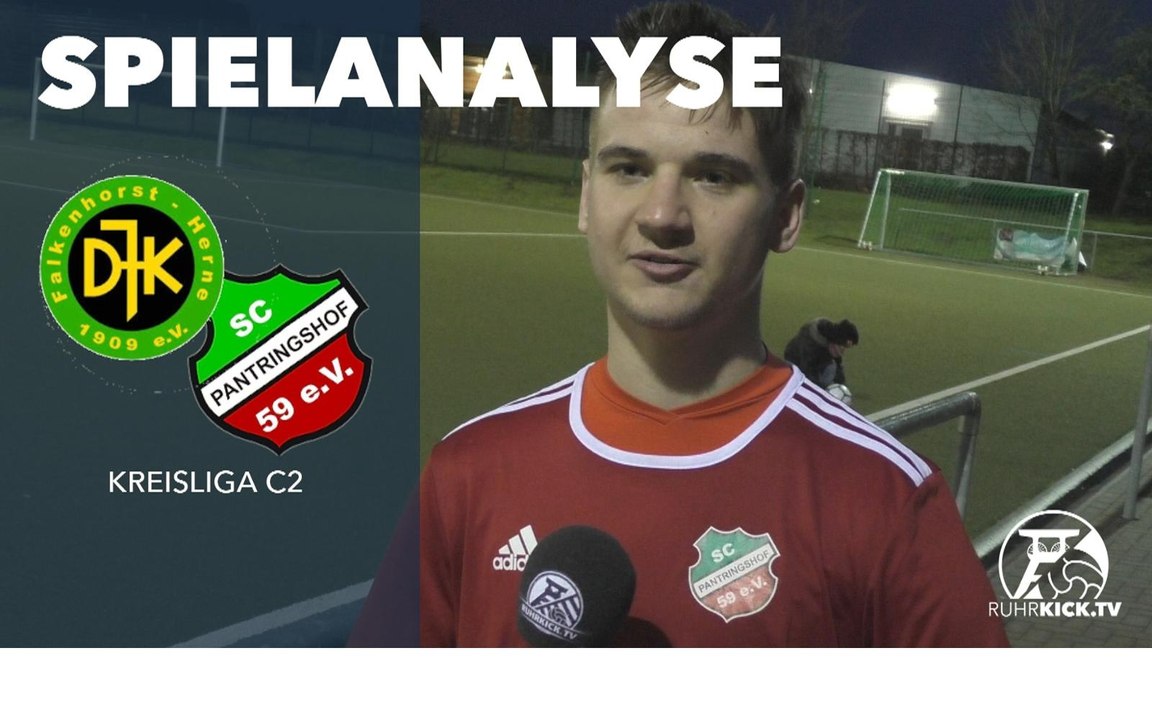 Die Spielanalyse | DJK Falkenhorst Herne III - SC Pantringshofen (Kreisliga C2)