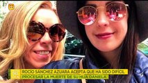 Rocío Sánchez Azuara acepta que ha sido difícil procesar la muerte de su hija Daniela. | Ventaneando