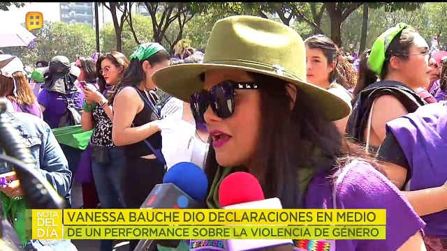 Las famosas se unieron a marcha por el Día Internacional de la Mujer . | Ventaneando