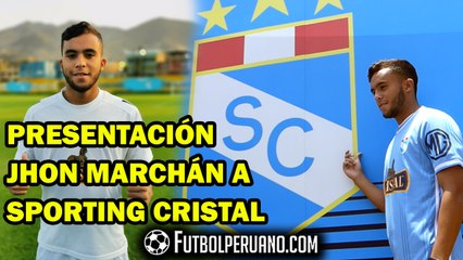 SPORTING CRISTAL: JHON MARCHÁN Y SU PRESENTACIÓN EN LA FLORIDA | CONFERENCIA COMPLETA