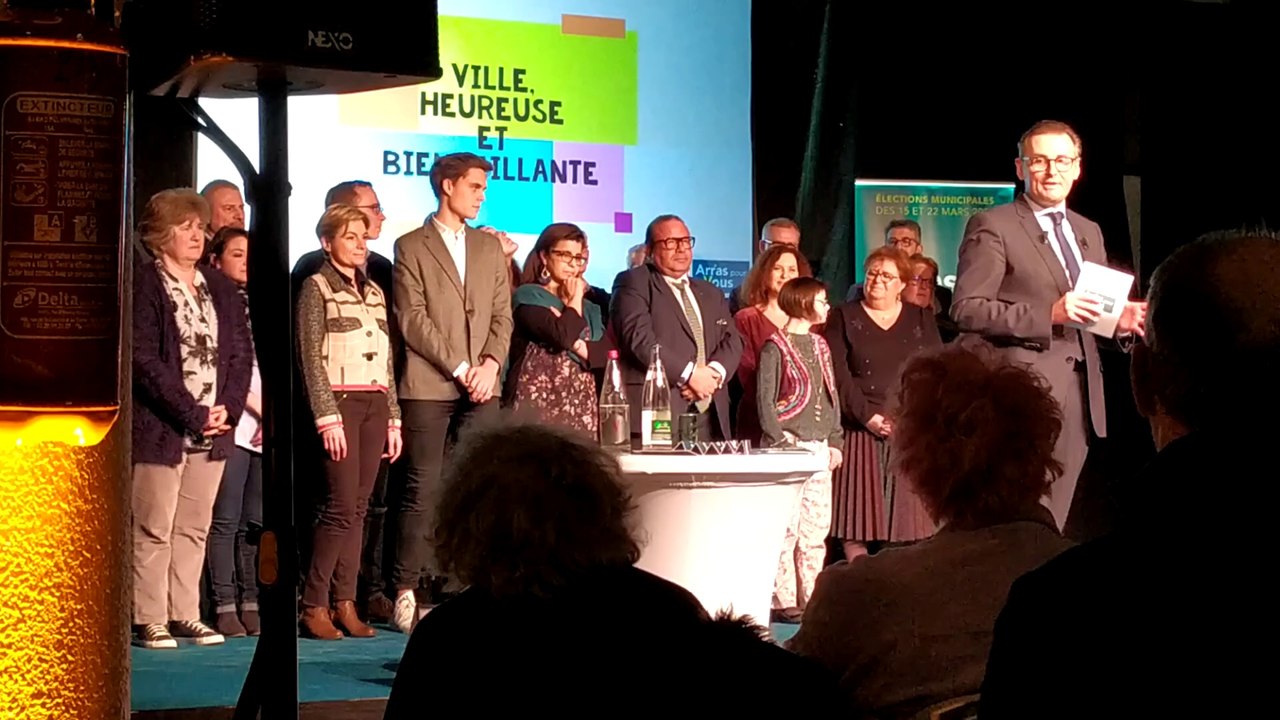 Élections municipales 2020 Arras - Présentation liste Frédéric Leturque "Arras pour vous" 3/5