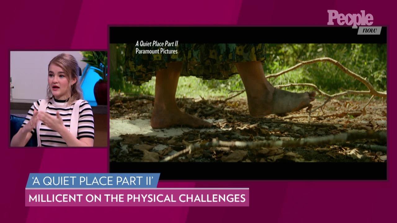 'A Quiet Place Part II' Star Millicent Simmonds Used the Spa to Heal Injured Feet After Filming