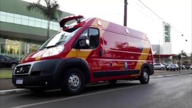 Siate é chamado para atendimento a adolescente ferido no Bairro Pacaembu
